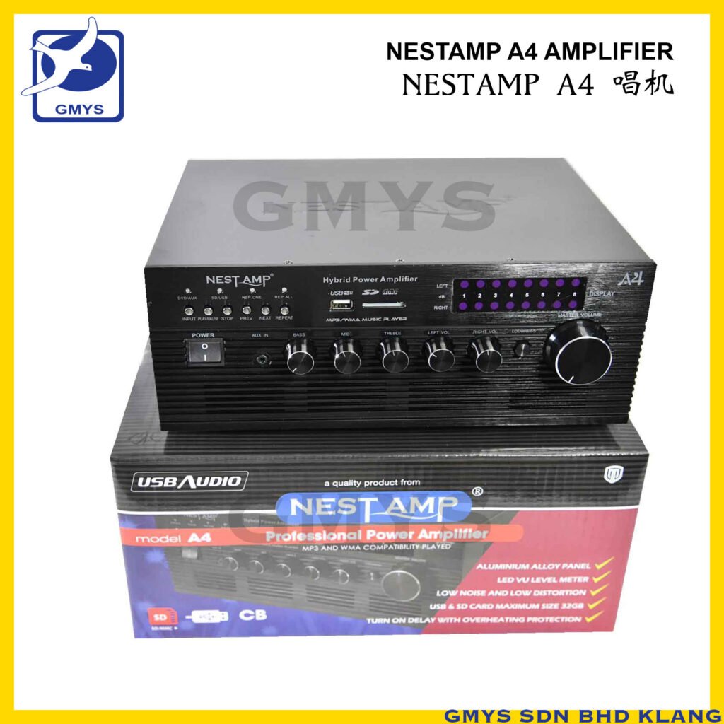 B12 - NEST AMP A4 AC/DC 200 TWEETERS