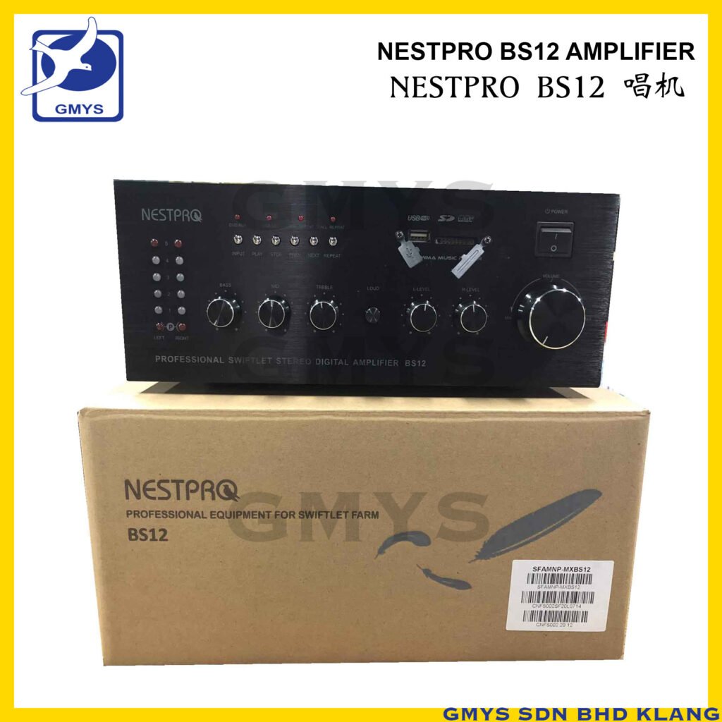 B6B - NESTPRO AMPLIFIER MXBS12 -200Tweeters AC/DC