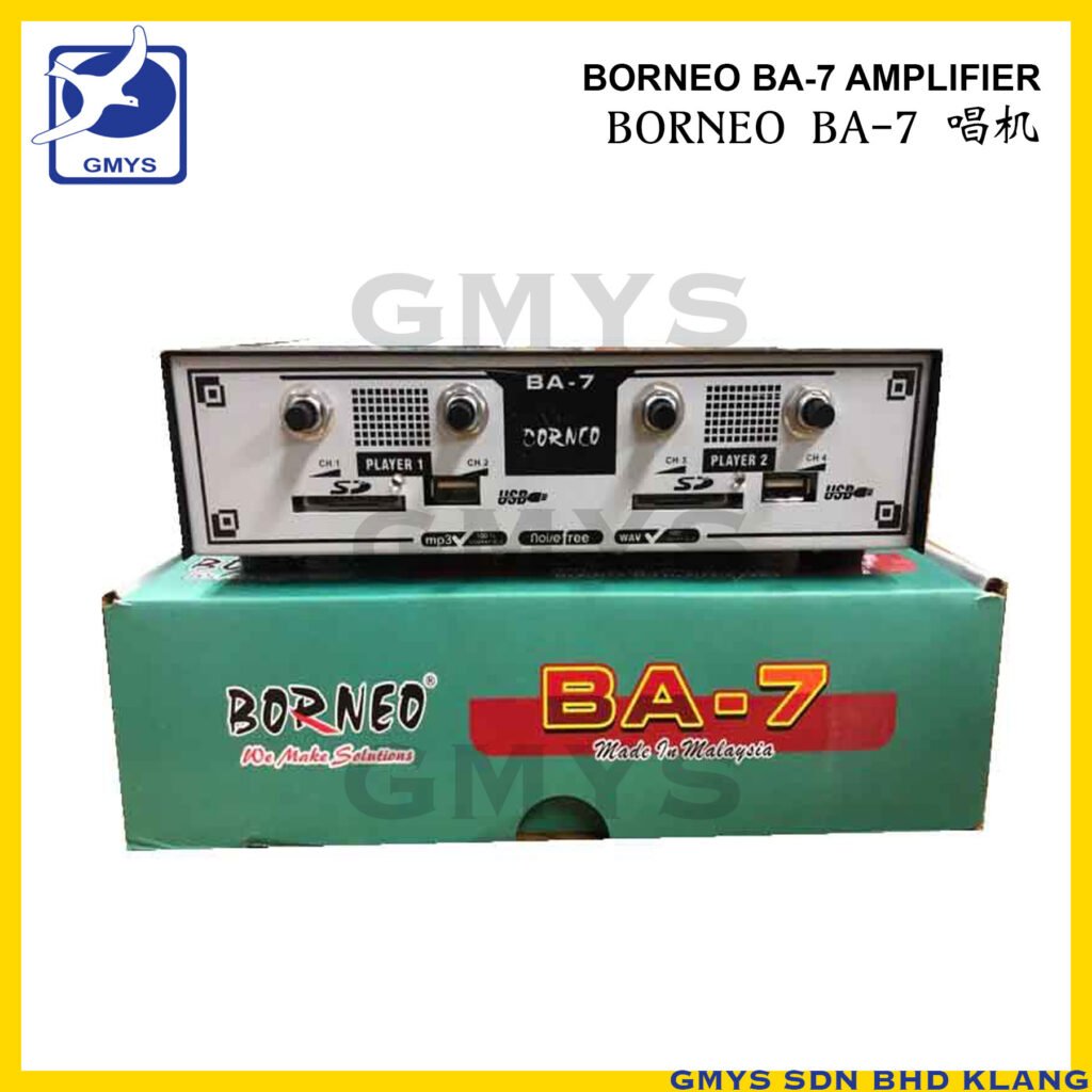 B9B - BORNEO AMP BA-7 - AC/DC 2 PORT 800 TWEETERS