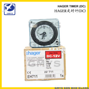 D6A - HAGER TIMER EHN711 12V DC