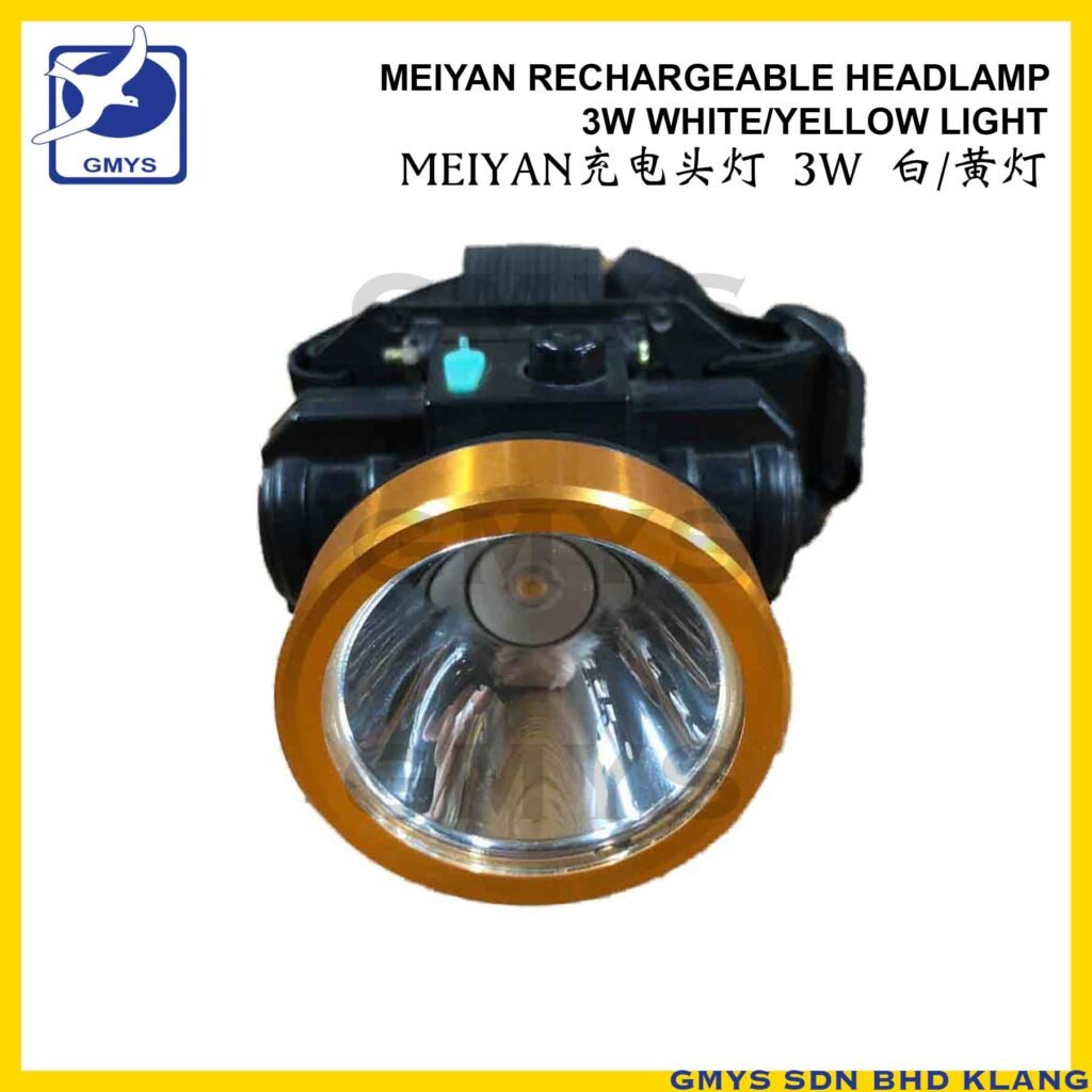 E20 - MEIYAN HEADLAMP RECHARGEABLE WHITE 3W