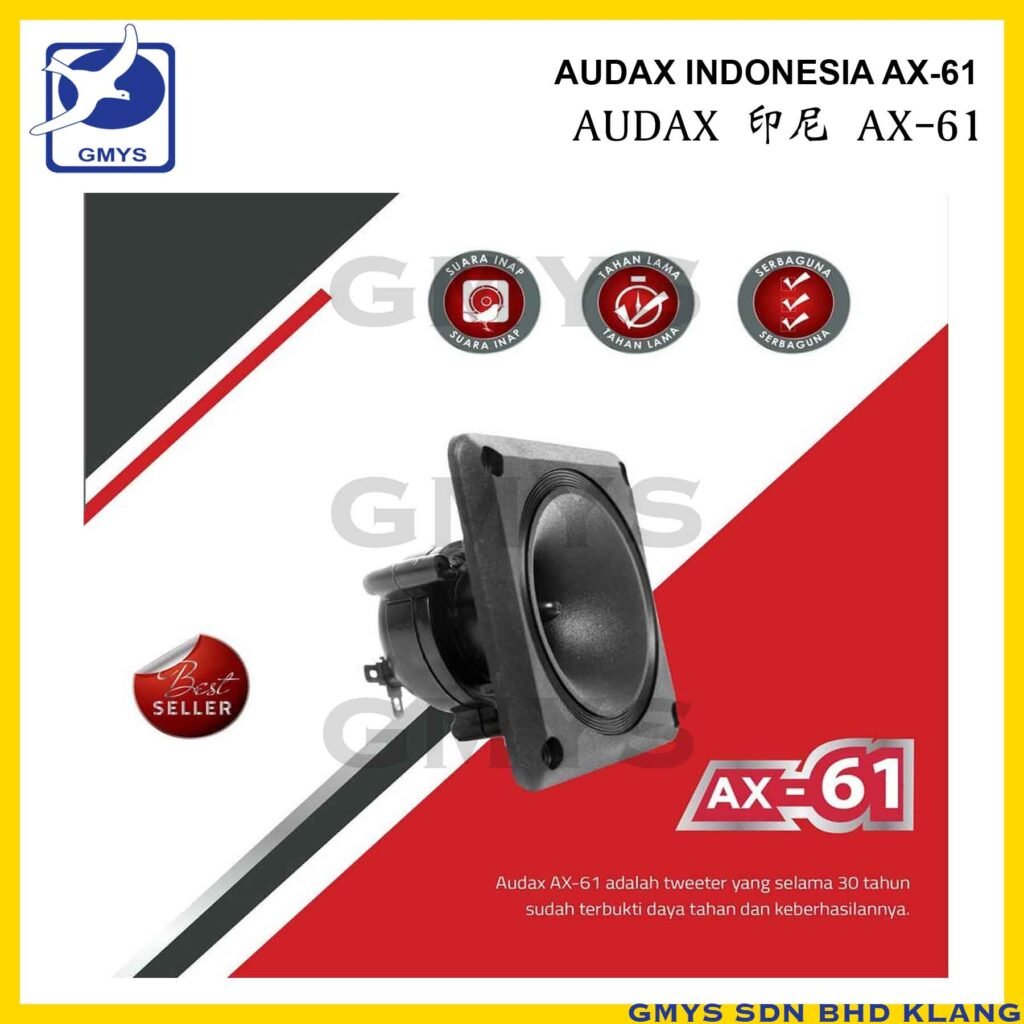 F10 - AUDAX TWEETER AX61 INDONESIA