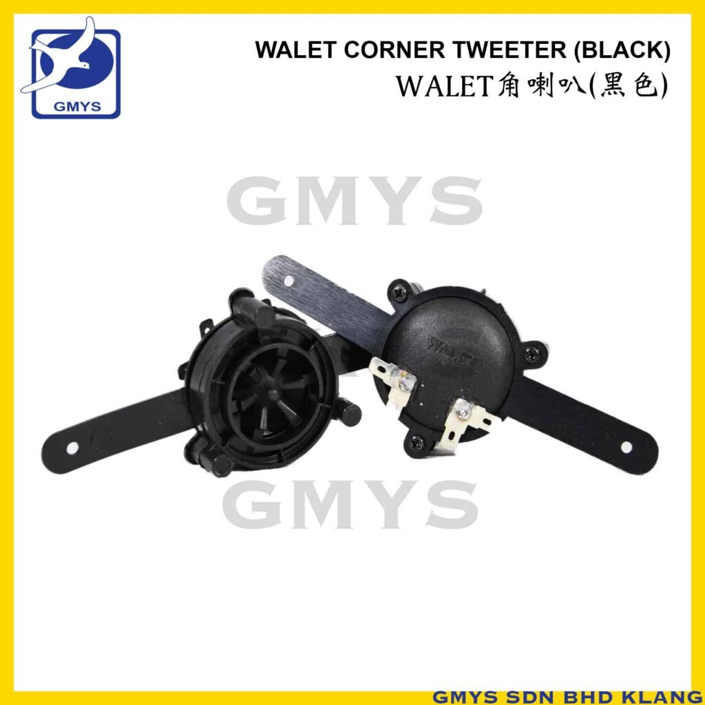 F33 - WALET CORNER TWEETER SS25C BLACK