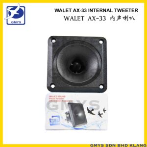 F38F - WALETPRO TWEETER AX33 Water Resistant