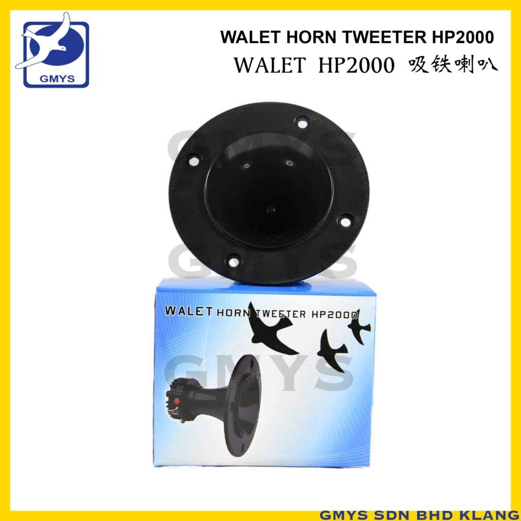 F40 - WALET HORN TWEETER ROUND D4"