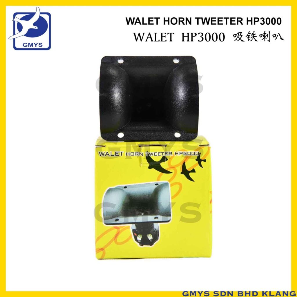 F41 - WALET HORN TWEETER 3" x 3" HUMP