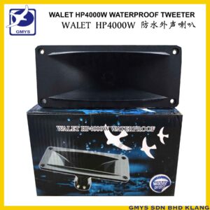 F41A - WALET HORN TWEETER 3" x 7" WATERPROOF