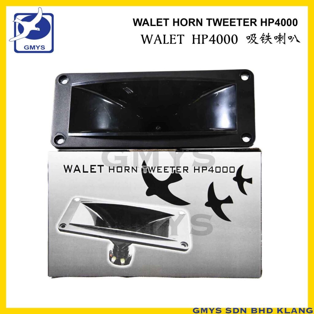 F42 - WALET HORN TWEETER 3" x 7"