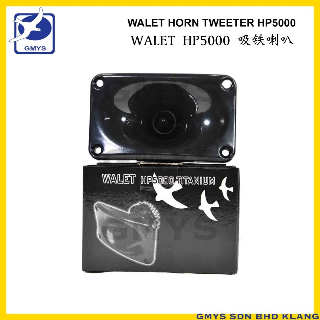 F43B - WALETPRO HORN TWEETER TITANIUM 2" x 4"