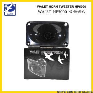 F43B - WALETPRO HORN TWEETER TITANIUM 2" x 4"