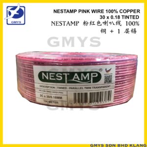 J2 - NESTAMP Tinned PINK WIRE COPPER 30x0.18