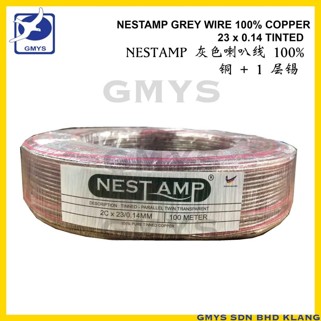 J4 - NESTAMP Tinned GREY WIRE COPPER 23x0.14