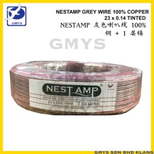 J4 - NESTAMP Tinned GREY WIRE COPPER 23x0.14