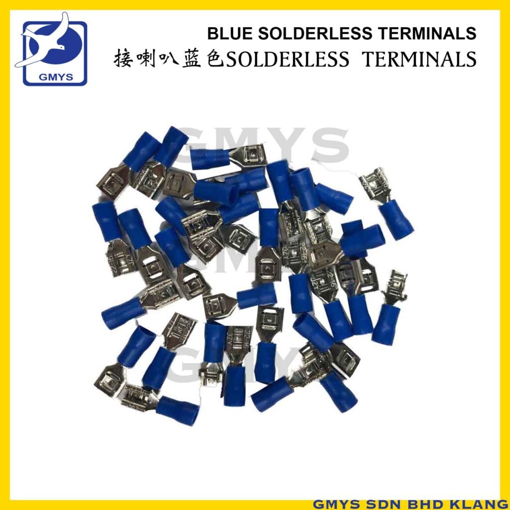 K1 - SOLDERLESS TERMINAL BLUE