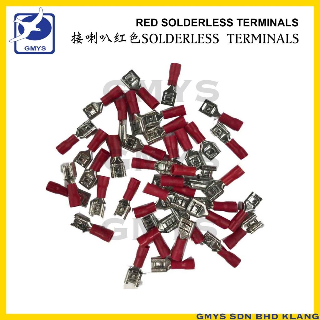 K4 - SOLDERLESS TERMINAL RED