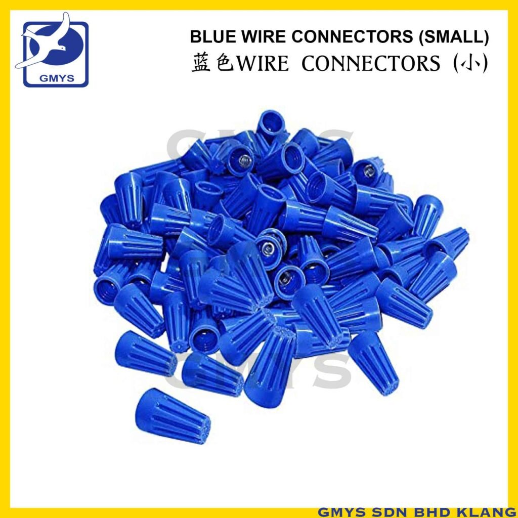 K7A - WIRE CONNECTORS BLUE SMALL 17mm P2