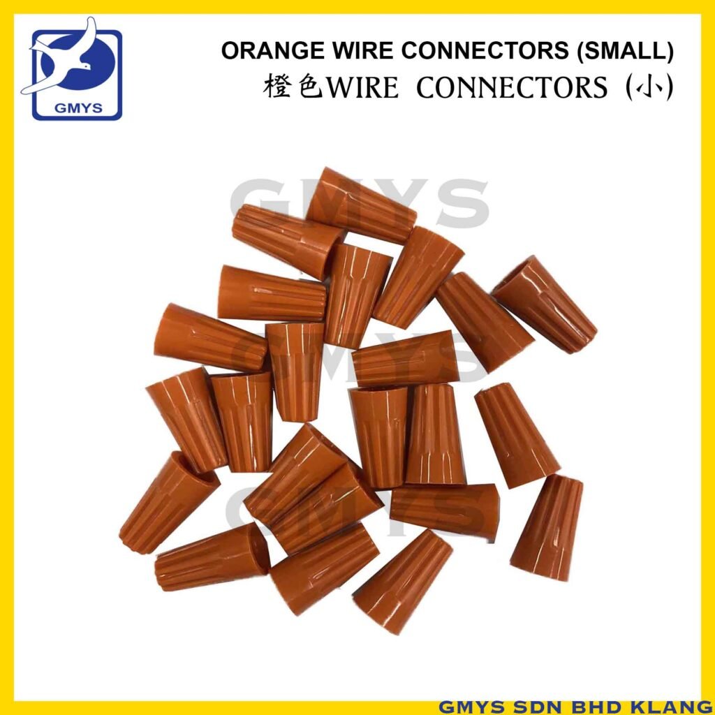 K8 - WIRE CONNECTORS BROWN SMALL 17mm P2