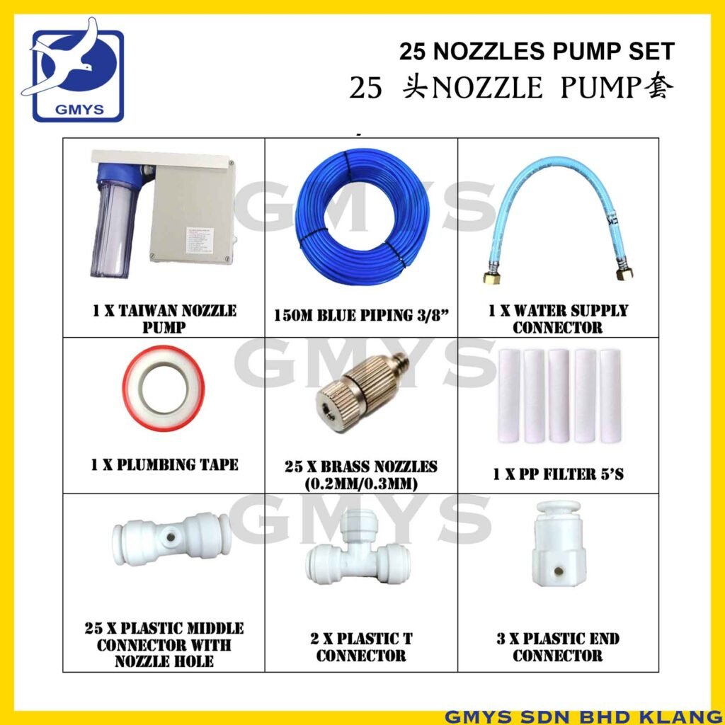 M11 - MEIYAN 25 NOZZLES PUMP SET 24vDC