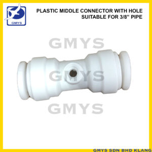 M21 - PLASTIC MIDDLE CONNECTOR+NOZZLE HOLE 3/8"