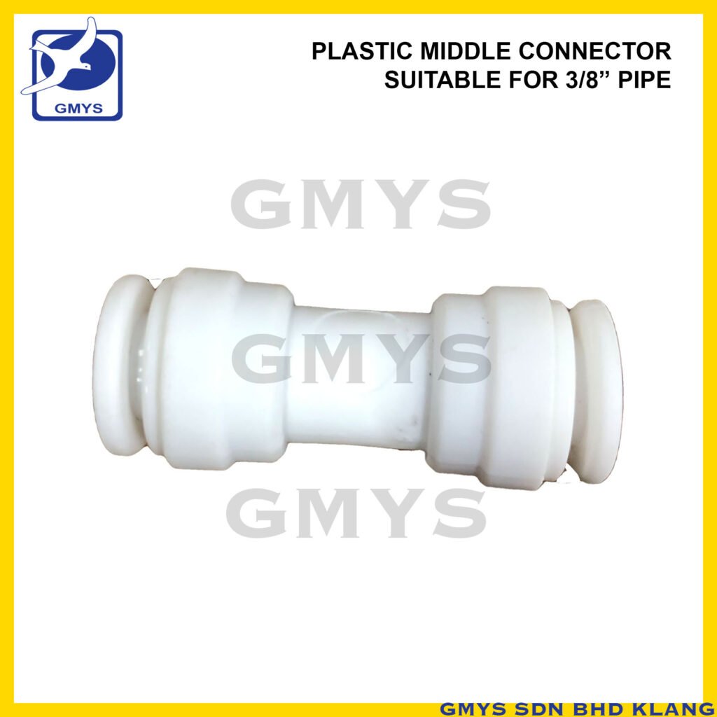 M23 - PLASTIC MIDDLE CONNECTOR 3/8"