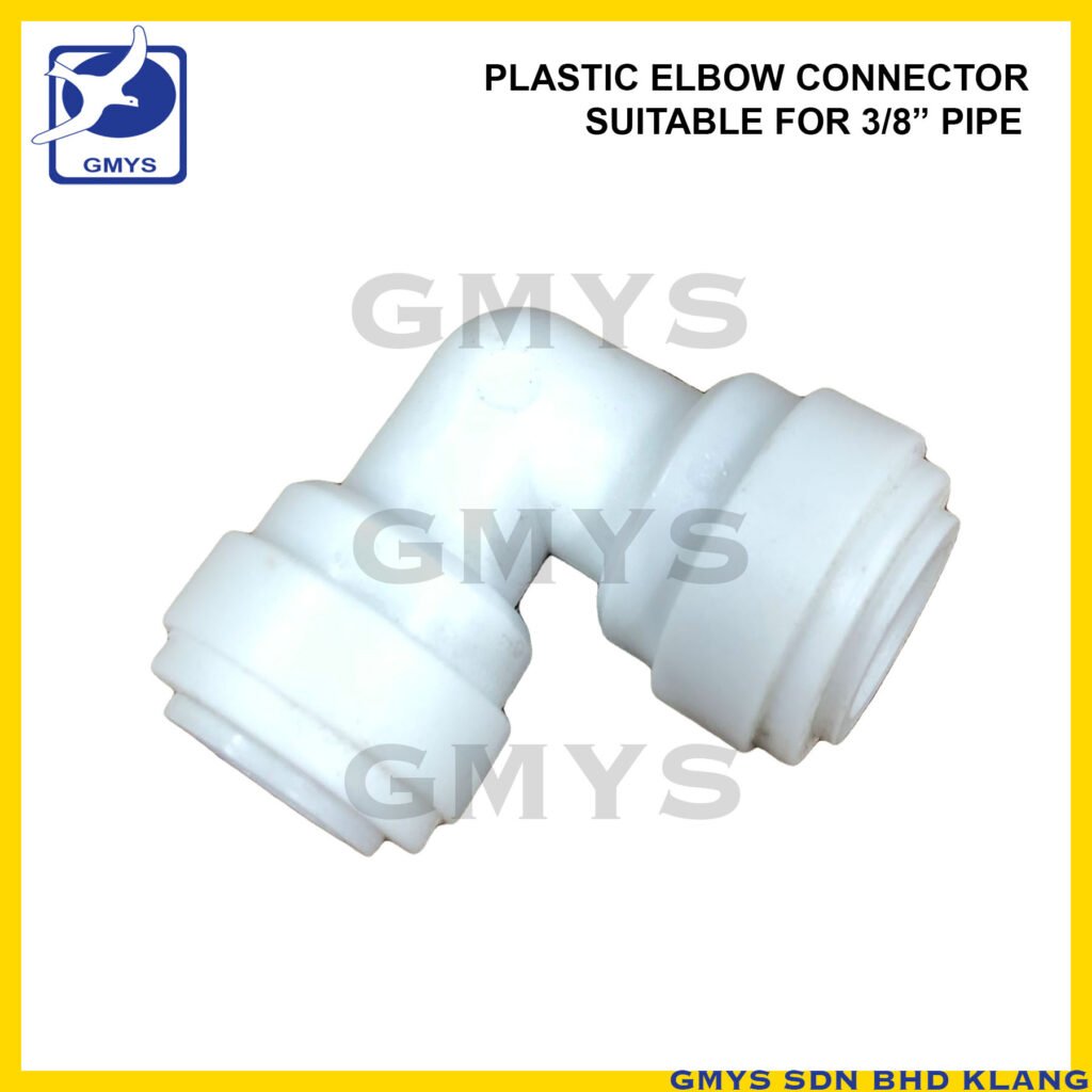 M23A - PLASTIC 'L' CONNECTOR 3/8"