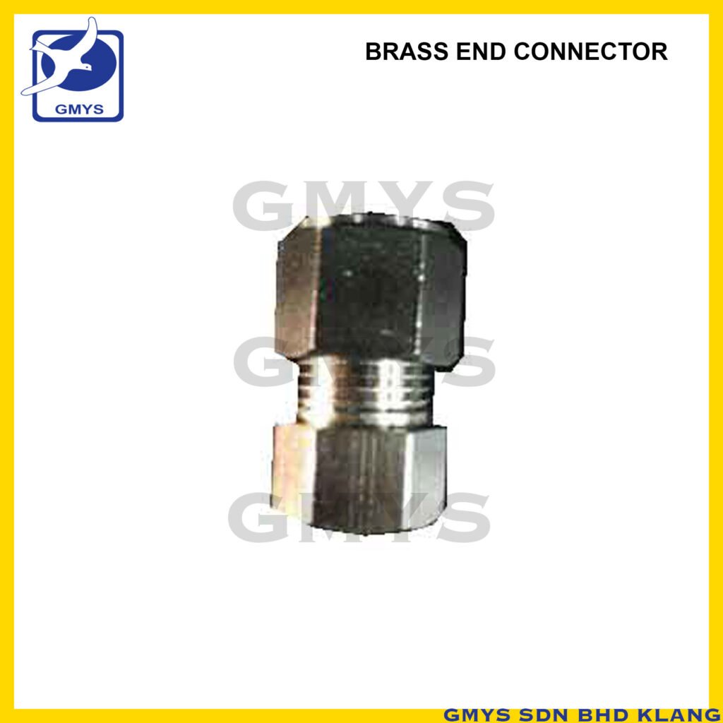 M23B - BRASS END CONNECTOR