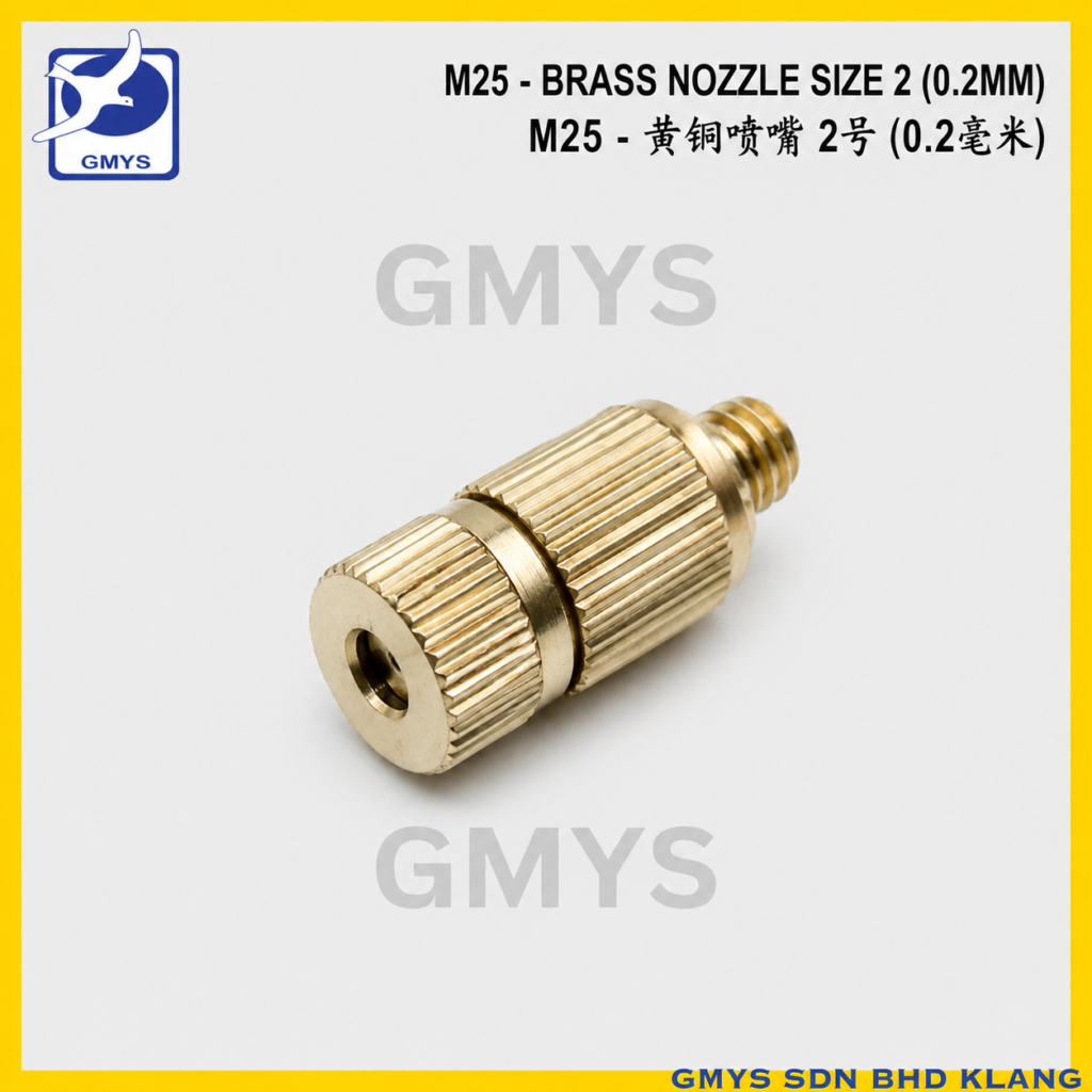 M25 - BRASS NOZZLE SIZE 2