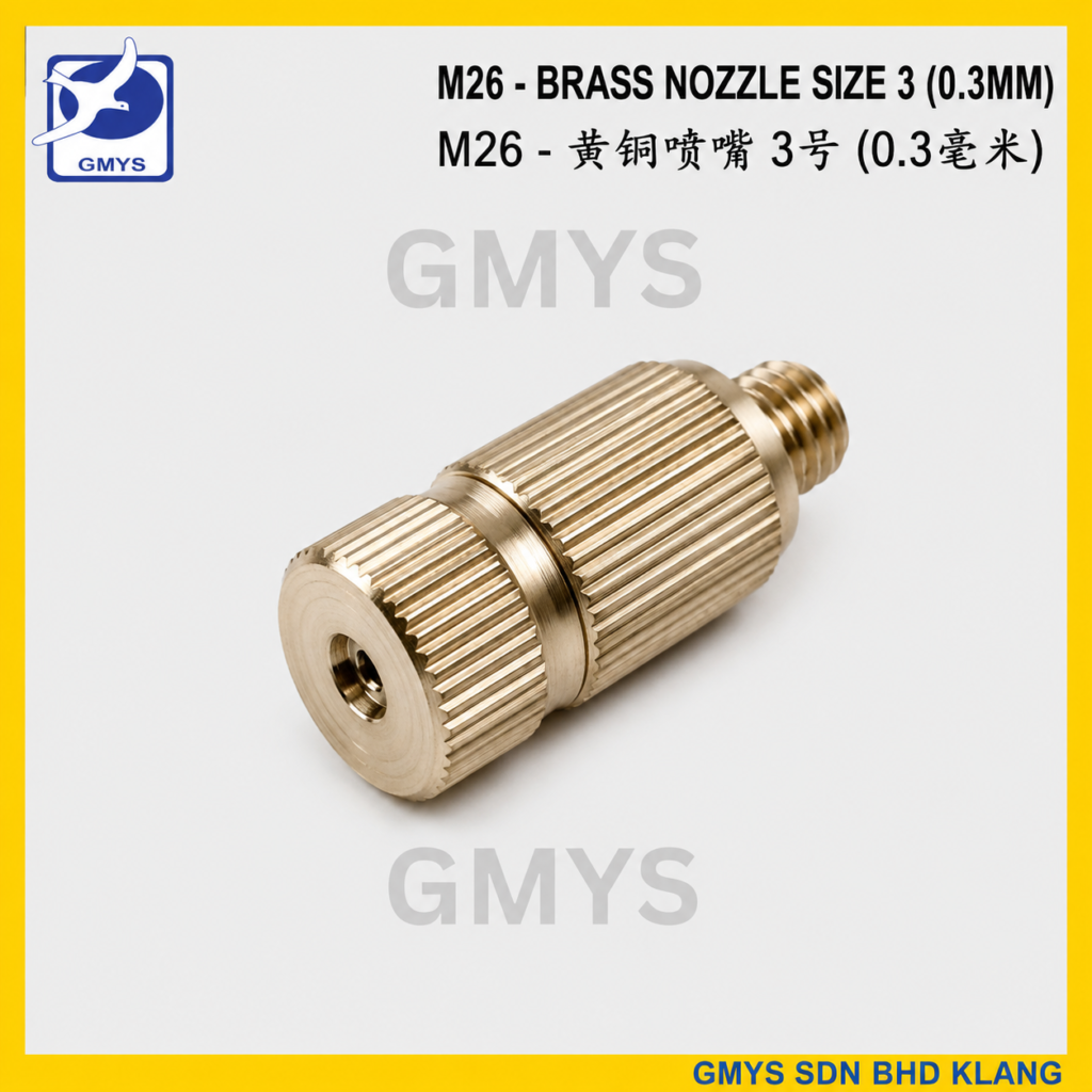 M26 - BRASS NOZZLE SIZE 3