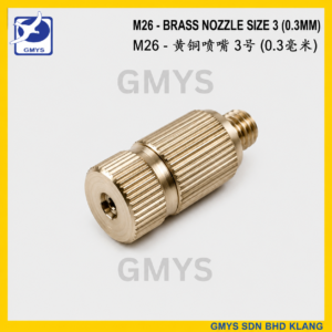M26 - BRASS NOZZLE SIZE 3