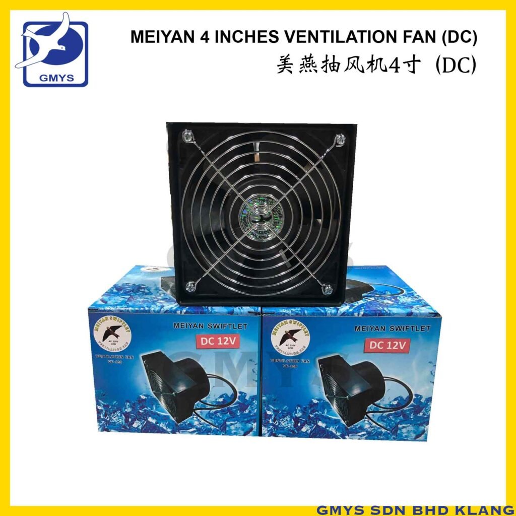 Q3A - MEIYAN VENTILATION ULTIMAX FAN 12DC with CASING