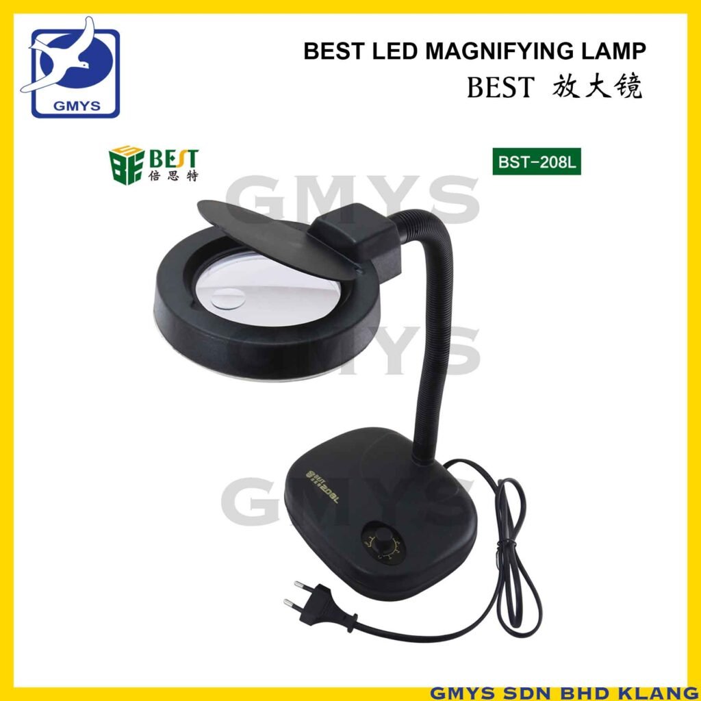 S13B - GORDAK MAGNIFYING GLASS with LED LIGHTS