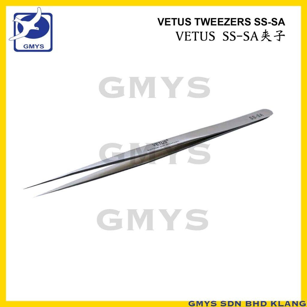 S25A - VETUS TWEEZER SILVER STRAIGHT