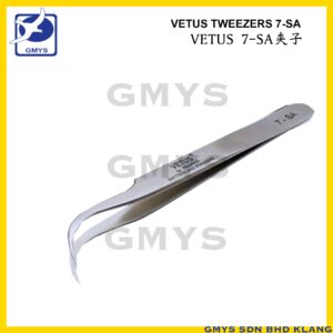 S25B - VETUS TWEEZER SILVER CURVED