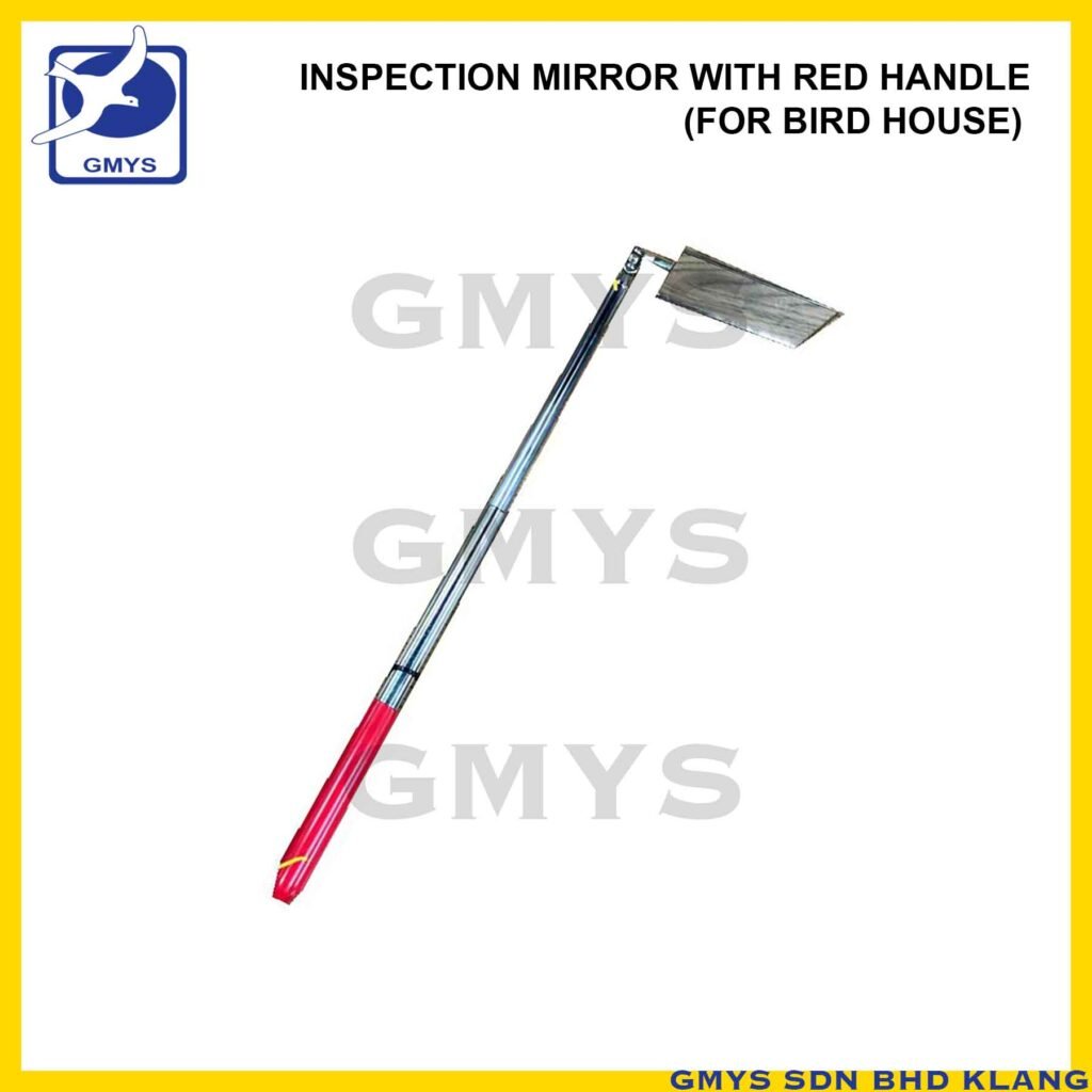 S27B - INSPECTION MIRROR with RED HANDLE