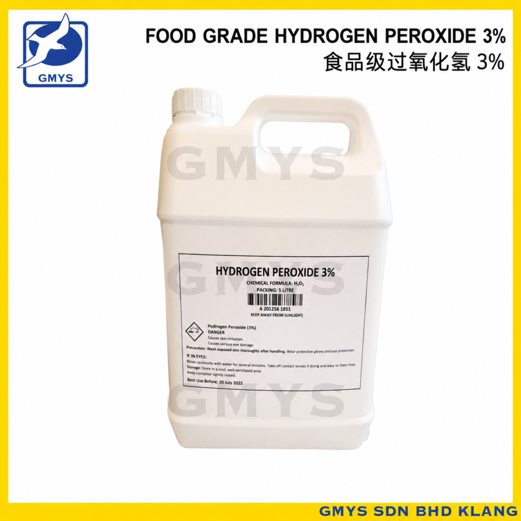 S5N - HYDROGEN PEROXIDE FOOD GRADE 3% (1:20)