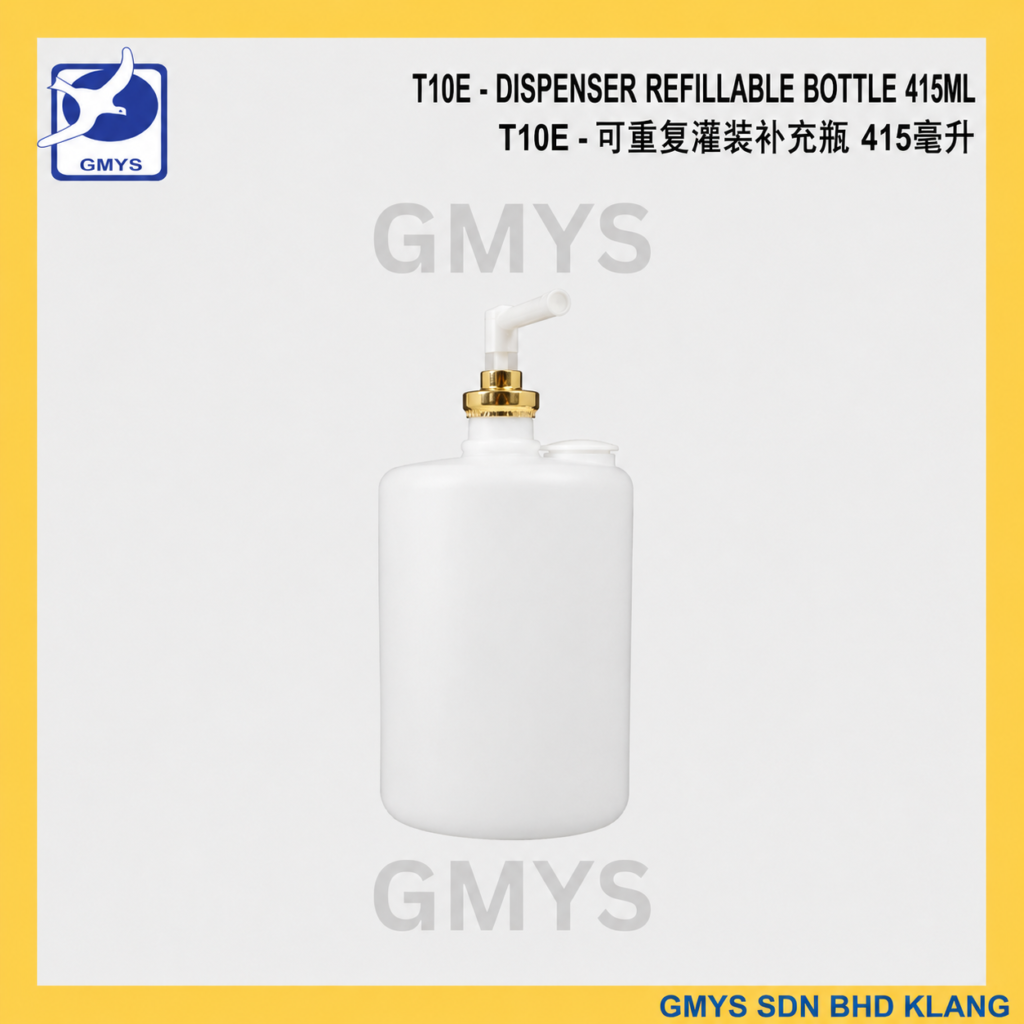 T10E - DISPENSER REFILLABLE BOTTLE 415ml