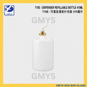 T10E - DISPENSER REFILLABLE BOTTLE 415ml