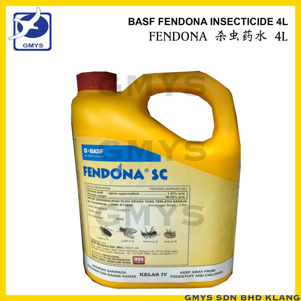 U21 - FENDONA SC INSECTICIDE CLASS IV