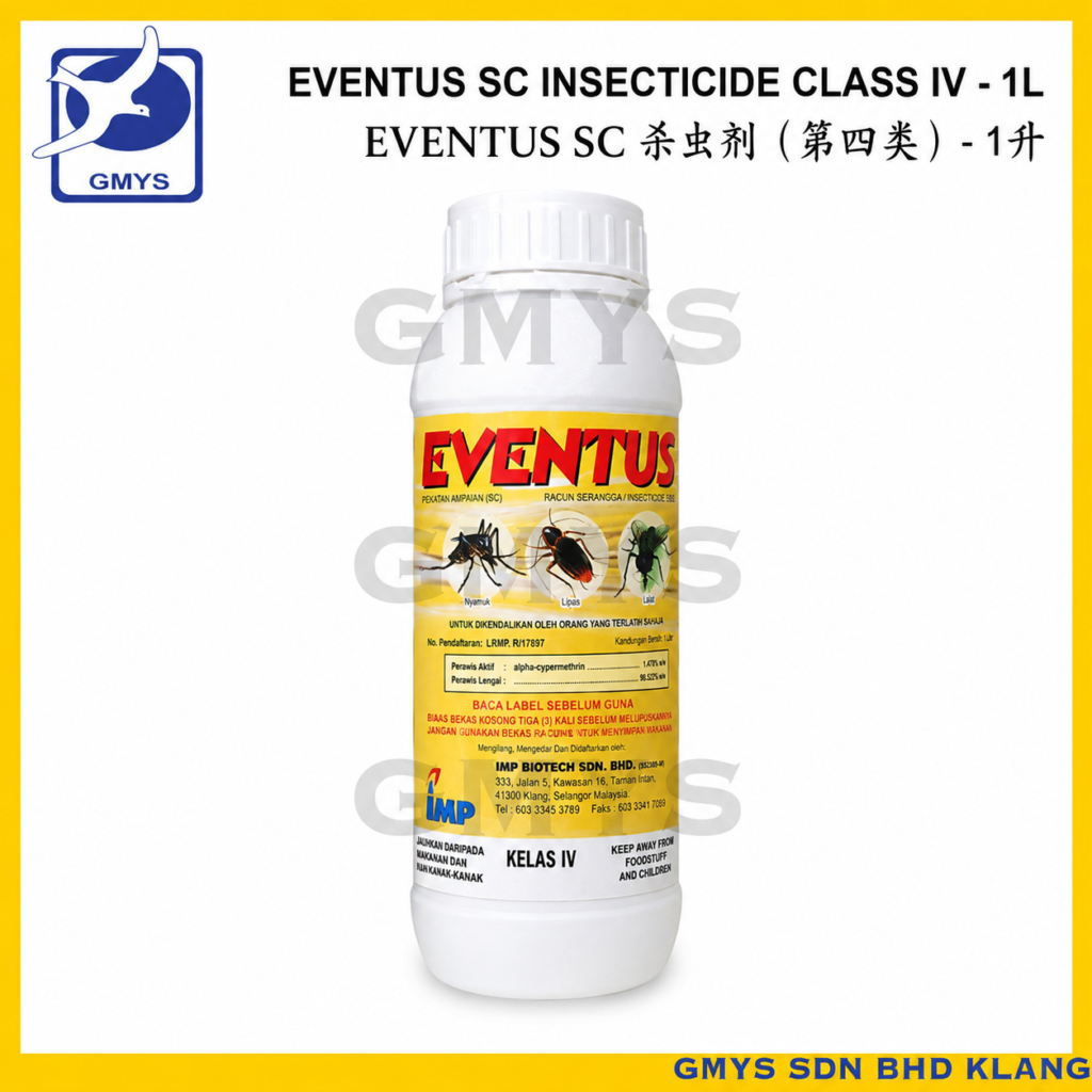 U21A - EVENTUS SC INSECTICIDE CLASS IV