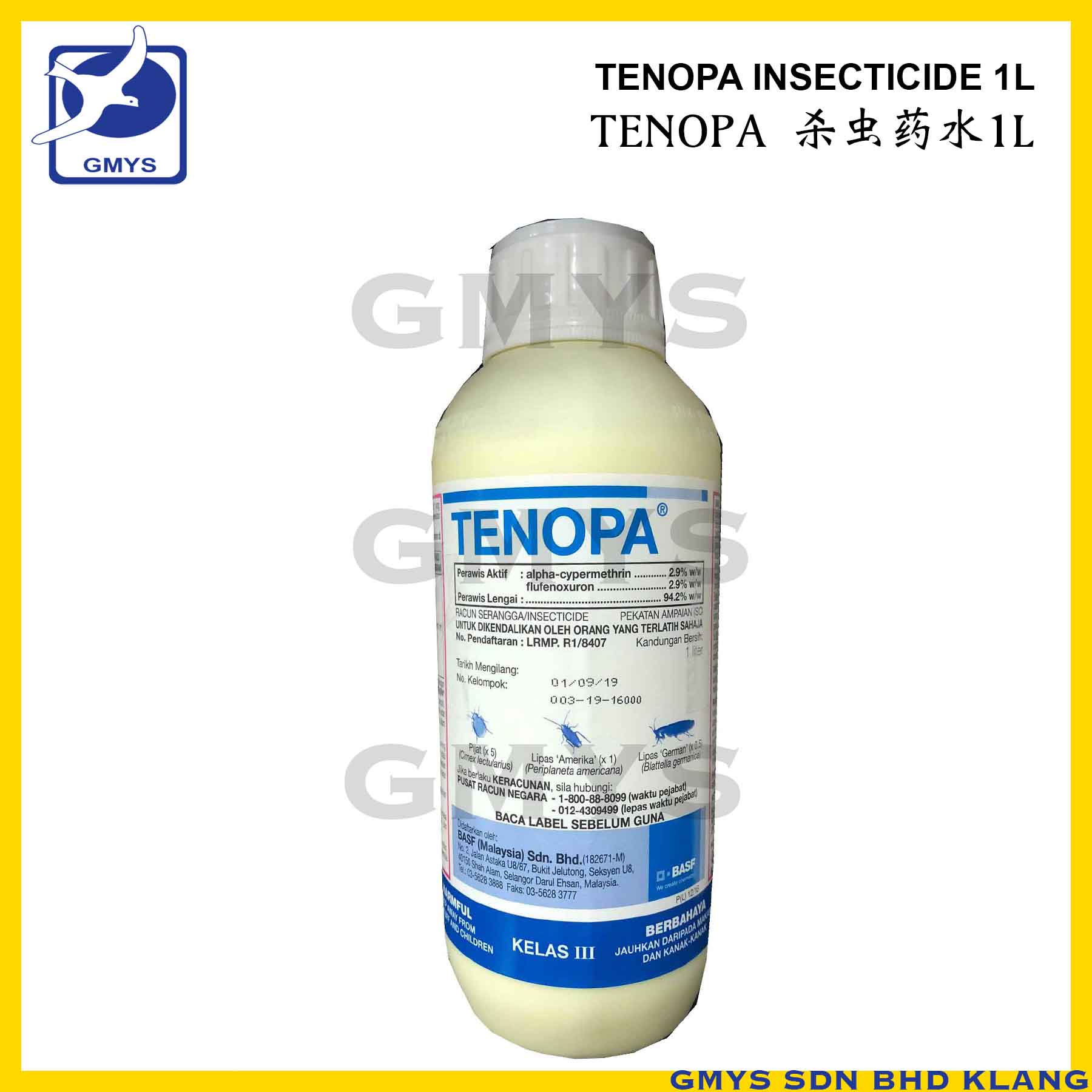 U23A – TENOPA SC INSECTICIDE CLASS III