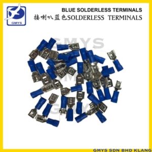 K2 - SOLDERLESS TERMINAL BLUE