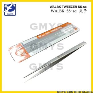 S14B - WALBK TWEEZER SILVER STRAIGHT