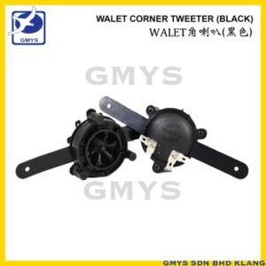 F33 - WALET CORNER TWEETER SS25C BLACK