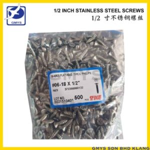 R11A - STAINLESS STEEL SCREW #6 1/2"