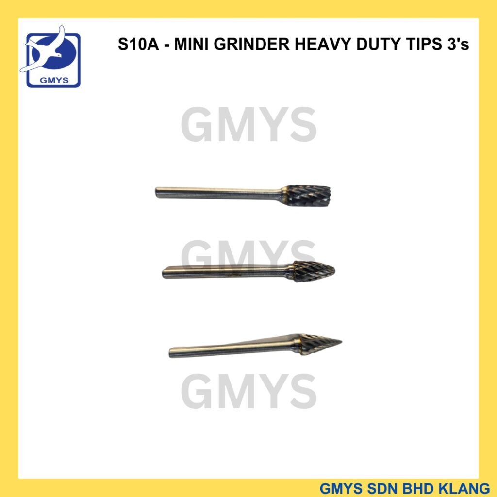 S10A - Mini Grinder Heavy Duty Tips 3's