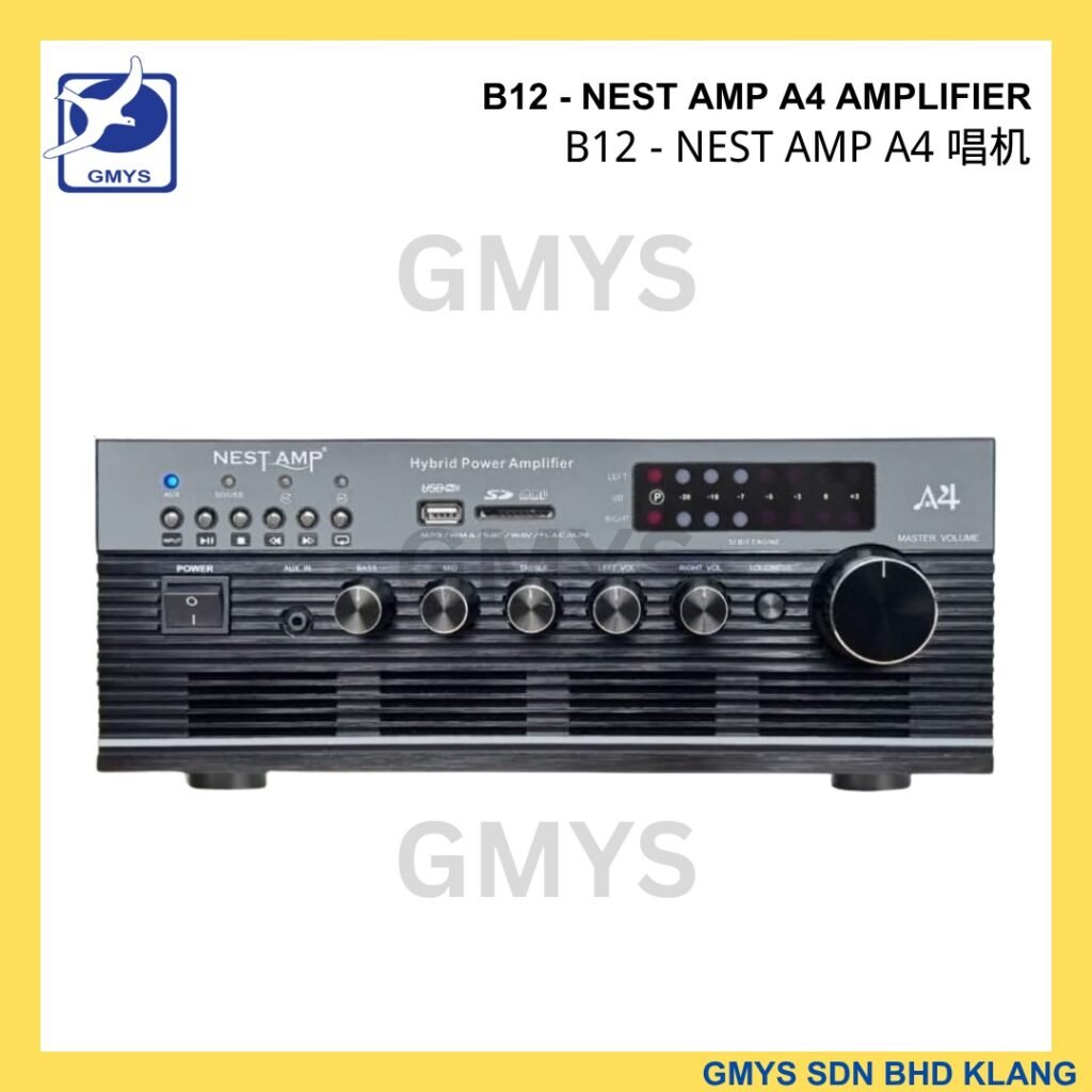 B12 - NEST AMP A4 AC/DC 200 TWEETERS